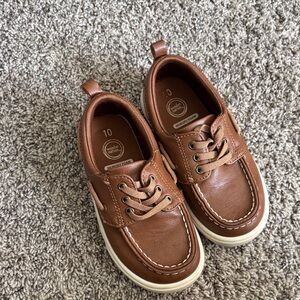 Wonder Nation Brown Kids Dress Shoes